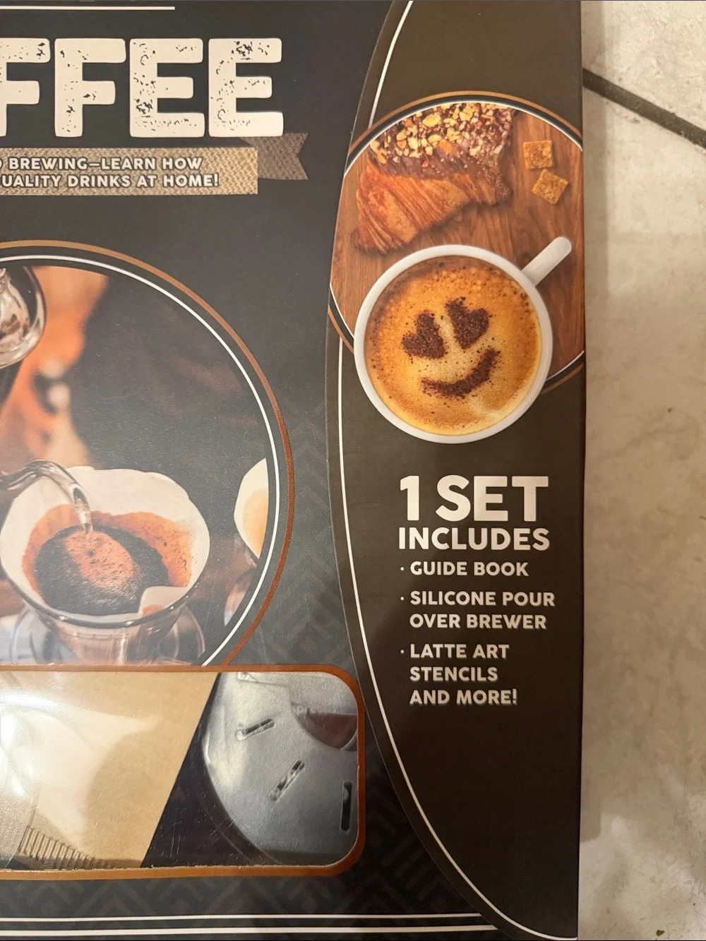 The Art of Coffee Kit - Black and Brown